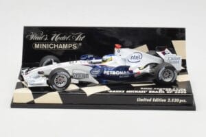 BMW Sauber F1.06 #16 N. Heidfeld Brazilian GP 2006 Minichamps 1:43 BMW Sauber F1.06 #16 N. Heidfeld Brazilian GP 2006 Minichamps 1:43 400060316 Druckguss