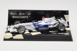 BMW Sauber F1.07 #3 N. Heidfeld Race Car 2007 Minichamps 1:43 BMW Sauber F1.07 #3 N. Heidfeld Race Car 2007 Minichamps 1:43 400070009 Druckguss