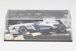 BMW Sauber F1.09 #5 R. Kubica Australian GP 2009 Minichamps 1:43 400090005 Druckguss — Bild 4 von 5