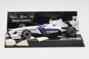 BMW Sauber F1.09 #5 R. Kubica Australian GP 2009 Minichamps 1:43 BMW Sauber F1.09 #5 R. Kubica Australian GP 2009 Minichamps 1:43 400090005 Druckguss