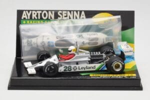 Brabham BMW BT52B A. Senna Test Car Paul Ricard 14 November 1983 Minichamps 1:43 540834399 Druckguss