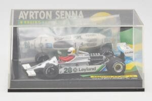 Brabham BMW BT52B A. Senna Test Car Paul Ricard 14 November 1983 Minichamps 1:43 540834399 Druckguss — Bild 5 von 5