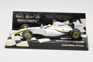 Brawn GP Mercedes BGP001 #22 J. Button Showcar 2009 Minichamps 1:43 400090092 Druckguss