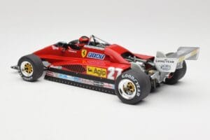 Ferrari 126C2 #27 G. Villeneuve GP Belgium 1982 MCG 1:18 MCG18629F Druckguss — Bild 5 von 6