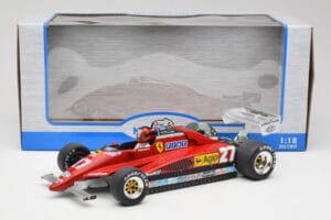 Ferrari 126C2 #27 G. Villeneuve GP Belgium 1982 MCG 1:18 MCG18629F Druckguss — Bild 6 von 6