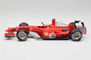 Ferrari 248 F1 #5 M. Schumacher German GP Hockenheimring 2006 Hot Wheels 1:18 J2887 Druckguss — Bild 3 von 6