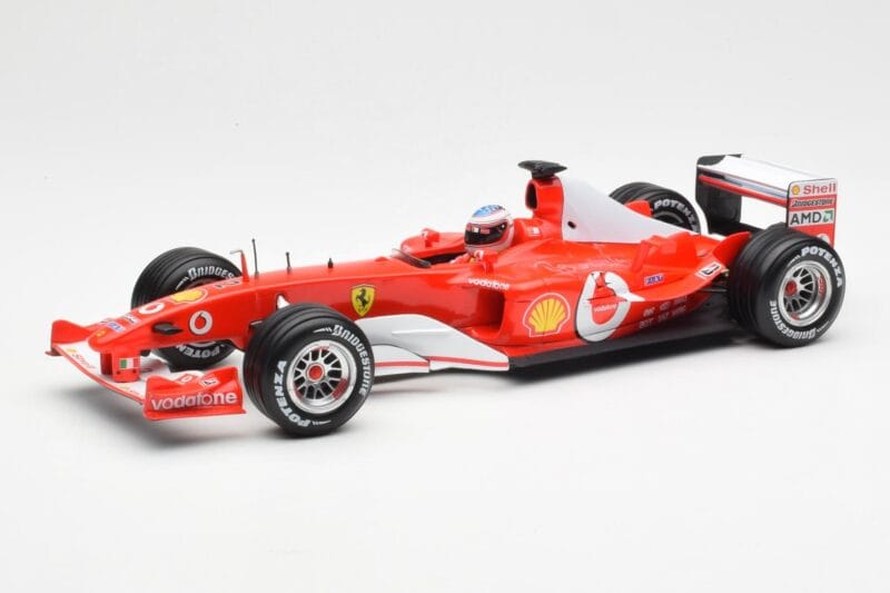 Ferrari F2003-GA #2 R. Barrichello F1 2003 Hot Wheels 1:18 B1024 Druckguss