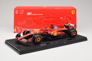 Ferrari SF-24 #16 C. Leclerc Emilia Romagna Grand Prix 2024 Bburago 1:18 18-16821-L-IMOLA-SHOWCASE Druckguss — Bild 7 von 7