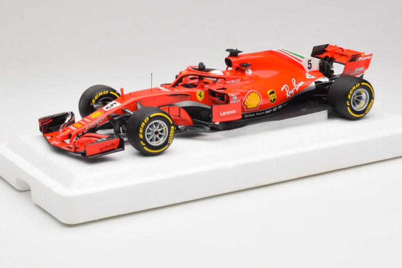 Ferrari SF71-H #5 S. Vettel Australian GP Winner 2018 BBR 1:18 BBR181805 Druckguss