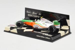 Force India Mercedes VJM02 #21 G. Fisichella Showcar 2009 Minichamps 1:43 400090091 Druckguss — Bild 3 von 5