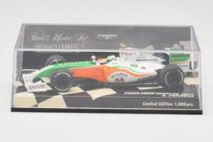 Force India Mercedes VJM02 #21 G. Fisichella Showcar 2009 Minichamps 1:43 400090091 Druckguss — Bild 5 von 5
