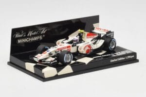 Honda RA106 A. Davidson Test Driver F1 2006 Minichamps 1:43 400060036 Druckguss — Bild 2 von 5