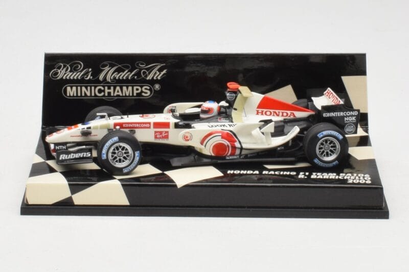 Honda RA106 #11 R. Barrichello F1 2006 Minichamps 1:43 400060011 Druckguss