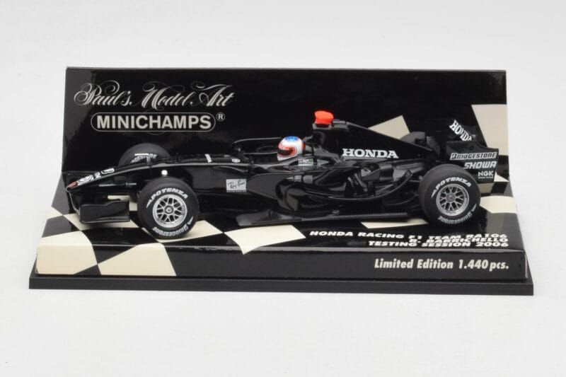 Honda RA106 #11 R. Barrichello Test Car 2006 Minichamps 1:43 400060211 Druckguss