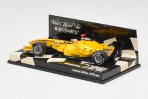 Jordan EJ15 S. Yamamoto F1 Silverstone Test 2005 Minichamps 1:43 400050239 Druckguss — Bild 2 von 6