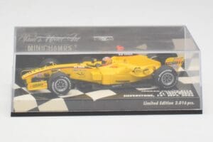 Jordan EJ15 S. Yamamoto F1 Silverstone Test 2005 Minichamps 1:43 400050239 Druckguss — Bild 5 von 6