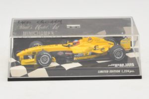 Jordan EJ14 Ford #18 N. Heidfeld Jordan Ford F1 Team Showcar 2004 Minichamps 1:43 400040088 Druckguss — Bild 4 von 5