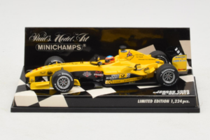 Jordan EJ14 Ford #18 N. Heidfeld Jordan Ford F1 Team Showcar 2004 Minichamps 1:43 400040088 Druckguss