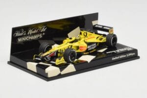 Jordan Honda EJ11 #7 H-H. Frentzen F1 2001 Minichamps 1:43 400010011 Druckguss — Bild 2 von 5