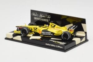 Jordan Honda EJ11 #7 H-H. Frentzen F1 2001 Minichamps 1:43 400010011 Druckguss — Bild 3 von 5