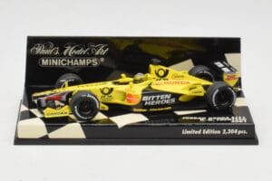 Jordan Honda EJ11 #7 H-H. Frentzen F1 2001 Minichamps 1:43 400010011 Druckguss