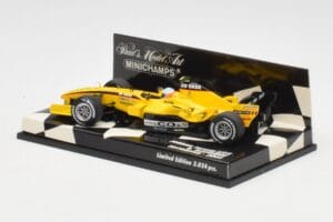 Jordan EJ15 Toyota R. Doornbos Test Driver F1 2005 Minichamps 1:43 400050039 Druckguss — Bild 3 von 5