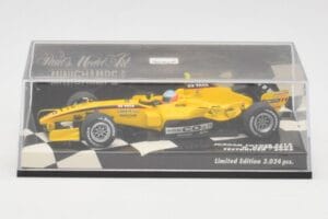 Jordan EJ15 Toyota R. Doornbos Test Driver F1 2005 Minichamps 1:43 400050039 Druckguss — Bild 5 von 5