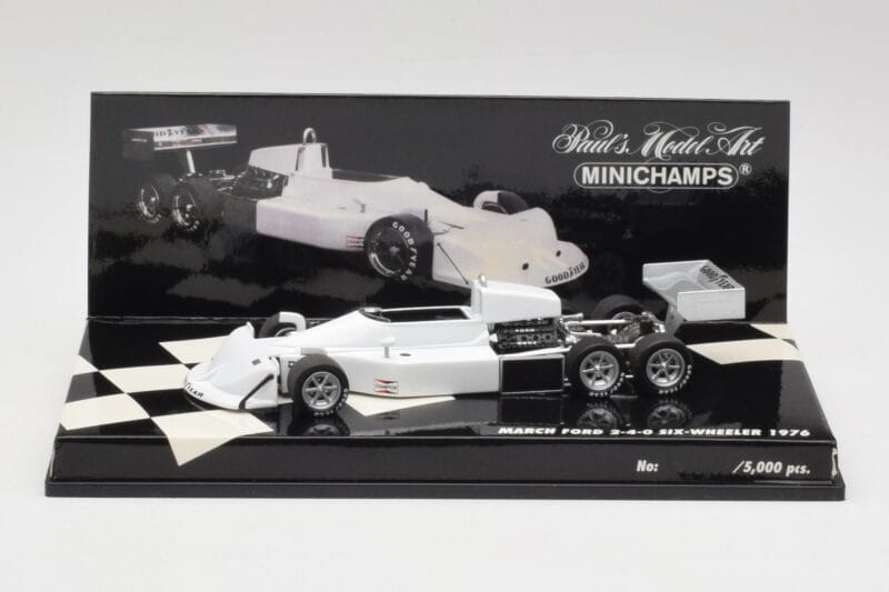 March 2-4-0 Six Wheeler #12 F1 1976 Minichamps 1:43 436760699 Druckguss