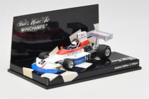 March Ford 751 #28 M. Donohue Race Car 1975 Minichamps 1:43 430750028 Druckguss — Bild 2 von 5