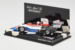 March Ford 751 #28 M. Donohue Race Car 1975 Minichamps 1:43 430750028 Druckguss — Bild 3 von 5