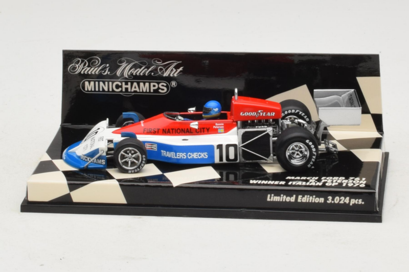 March 761 Ford R. Peterson Winner Italian GP 1976 Minichamps 1:43 430760010 Druckguss