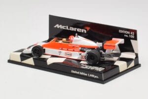 McLaren Ford M26 B. Giacomelli British GP 1978 Minichamps 1:43 530784333 Druckguss — Bild 3 von 5