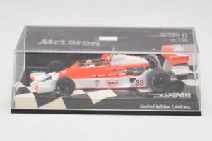 McLaren Ford M26 B. Giacomelli British GP 1978 Minichamps 1:43 530784333 Druckguss — Bild 5 von 5