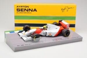 McLaren Ford MP4/8 #8 A. Senna Winner Australian GP 1993 Minichamps 1:18 543933838 Druckguss — Bild 7 von 7