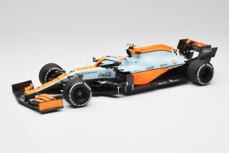 McLaren MCL35M #4 L. Norris Monaco GP 2021 Minichamps 1:18 530212404 Druckguss