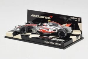 McLaren Mercedes MP4-23 #23 H. Kovalainen Showcar 2008 Minichamps 1:43 530084393 Druckguss — Bild 3 von 5