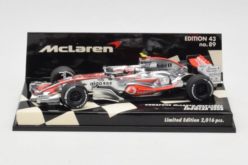 McLaren Mercedes MP4-23 #23 H. Kovalainen Showcar 2008 Minichamps 1:43 530084393 Druckguss