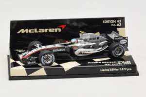 McLaren MP4-20 Mercedes A. Wurz F1 2005 Minichamps 1:43 530054355 Druckguss