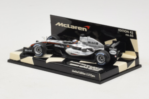 McLaren MP4-20 Mercedes #10 J.P. Montoya British GP Winner F1 2005 Minichamps 1:43 530054320 Druckguss — Bild 3 von 5