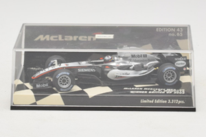 McLaren MP4-20 Mercedes #10 J.P. Montoya British GP Winner F1 2005 Minichamps 1:43 530054320 Druckguss — Bild 4 von 5
