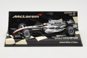 McLaren MP4-20 Mercedes #10 J.P. Montoya British GP Winner F1 2005 Minichamps 1:43 530054320 Druckguss
