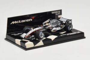 McLaren Mercedes MP4-20 #10 J-P. Montoya Race Car 2005 Minichamps 1:43 530054310 Druckguss — Bild 2 von 5