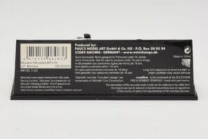 McLaren Mercedes MP4-20 #10 J-P. Montoya Race Car 2005 Minichamps 1:43 530054310 Druckguss — Bild 4 von 5
