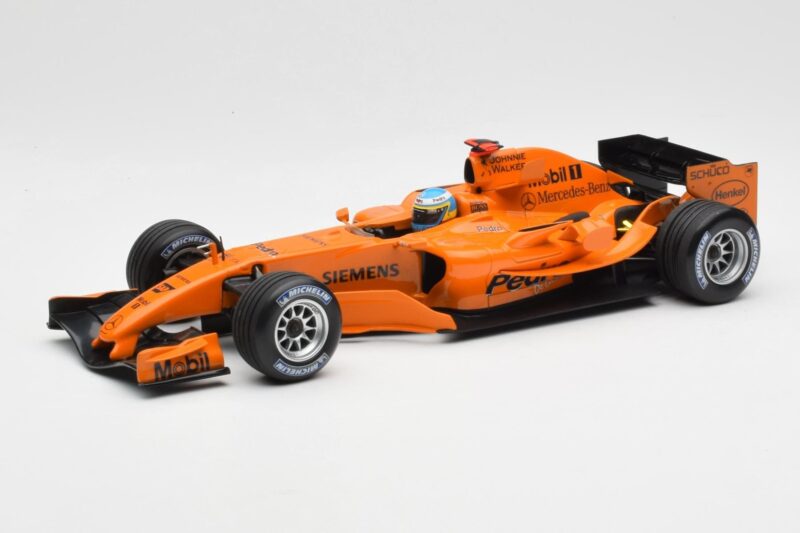 McLaren Mercedes MP4-20 P. de la Rosa F1 Test Car 2006 Minichamps 1:18 PEDRO001 Druckguss