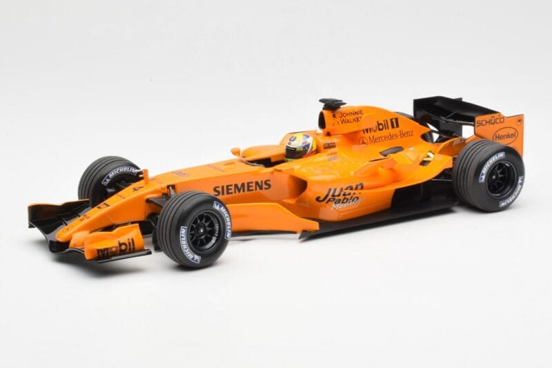 McLaren MP4-21 Mercedes #4 J.P. Montoya Interim Livery 2006 Minichamps 1:18 530061874 Druckguss