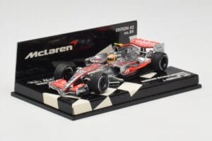 McLaren Mercedes MP4-22 #2 L. Hamilton Race Car 2007 Minichamps 1:43 530074302 Druckguss — Bild 2 von 5