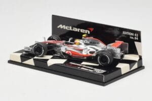 McLaren Mercedes MP4-22 #2 L. Hamilton Race Car 2007 Minichamps 1:43 530074302 Druckguss — Bild 3 von 5