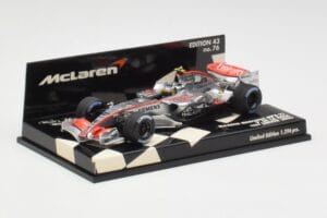 McLaren MP4-21 P. de la Rosa Test 2006 Minichamps 1:43 530064343 Druckguss — Bild 3 von 5