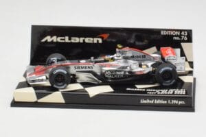McLaren MP4-21 P. de la Rosa Test 2006 Minichamps 1:43 530064343 Druckguss