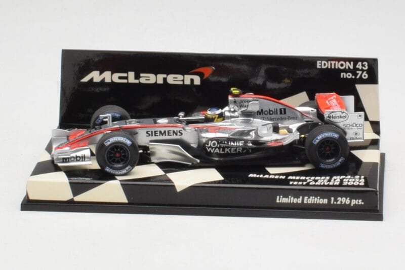 McLaren MP4-21 P. de la Rosa Test 2006 Minichamps 1:43 530064343 Druckguss